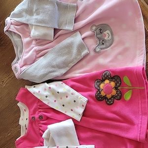 12 month, 3 piece dresses